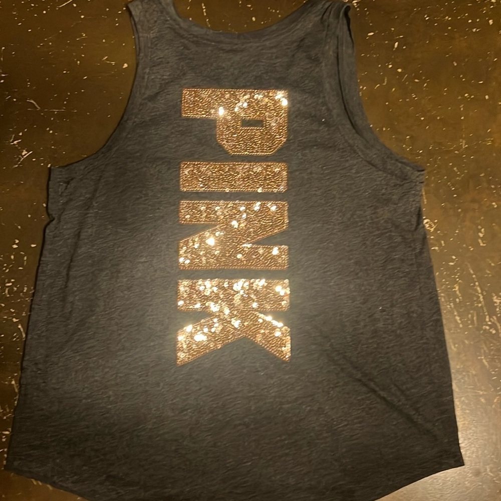 Victoria secret Pink muscle tank size large